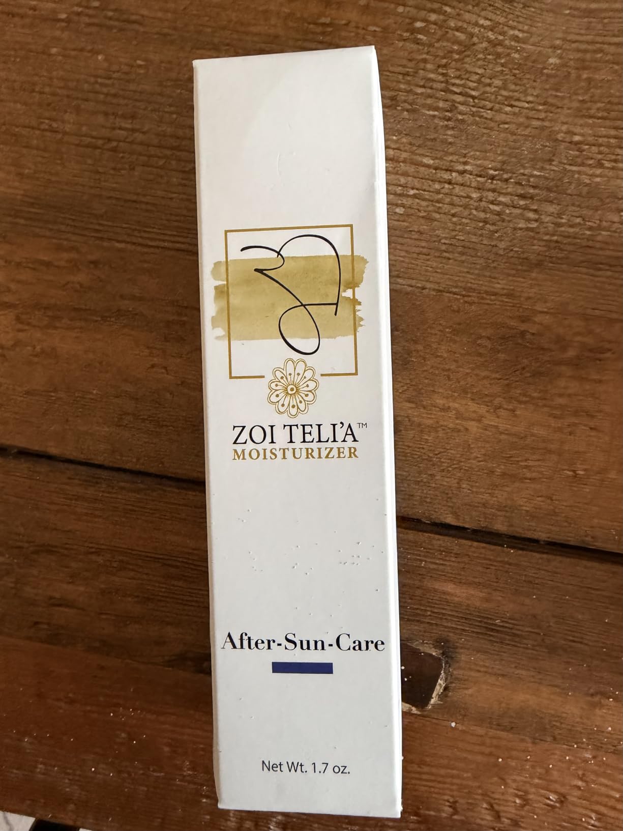 Zoi Teli'a Zoi Teli’a After Sun Care Moisturizer with Coffee Berry Polyphenols, Ashwagandha & Green Tea Extract -Fast Absorbing Daily Moisturizing Summer Skincare Cream for Face and Body - Beige - 1.7 oz