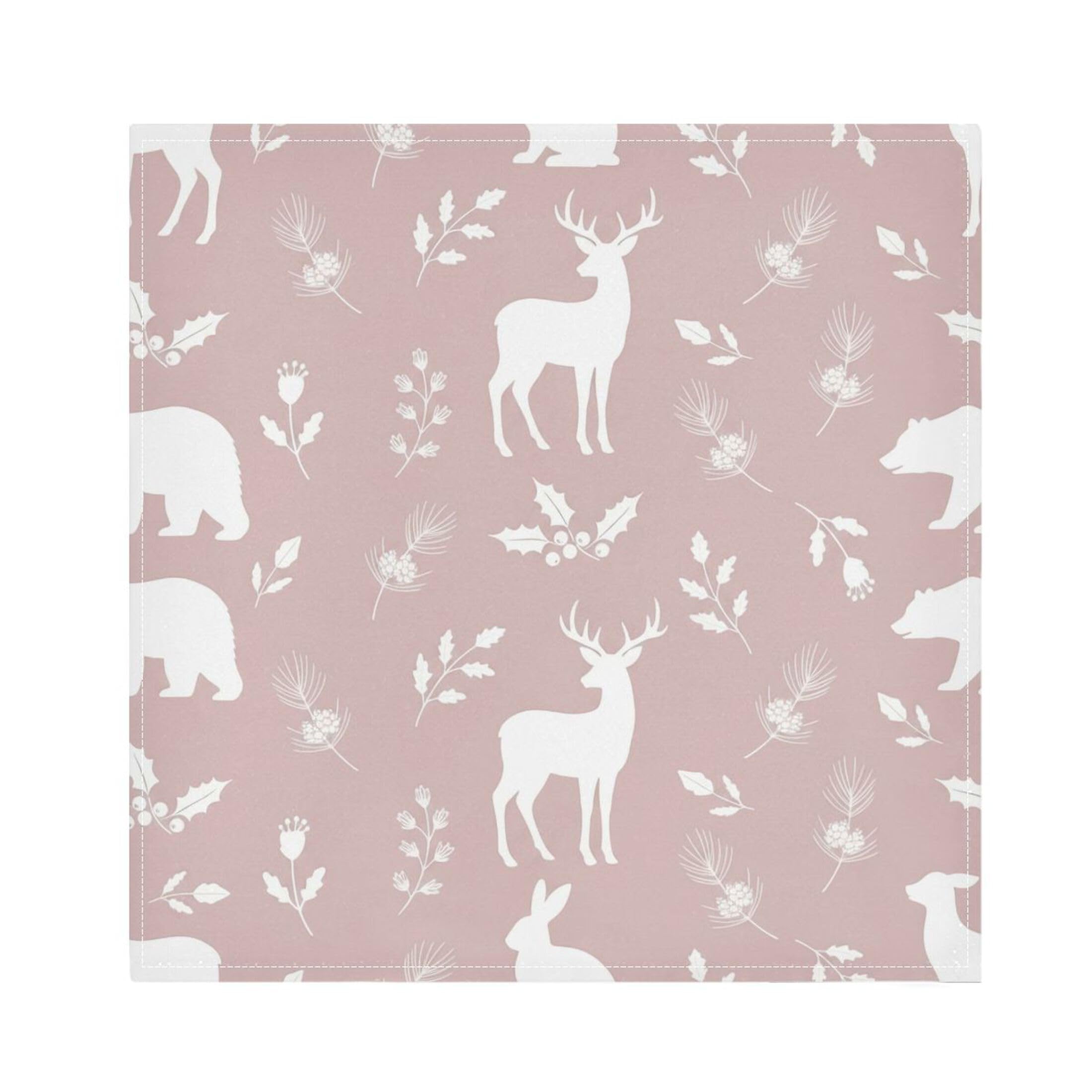 Fuauuyl Cloth Napkins Set of 6 Dinner Napkins 20x20 in, Washable & Reusable