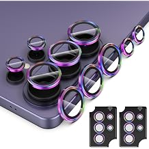 Simpeak 2 Set Camera Lens Protector Compatible with Samsung Galaxy S26 Ultra, Individual 9H Tempered Glass Camera Metal Case for S26 Ultra [Installation Tray]
