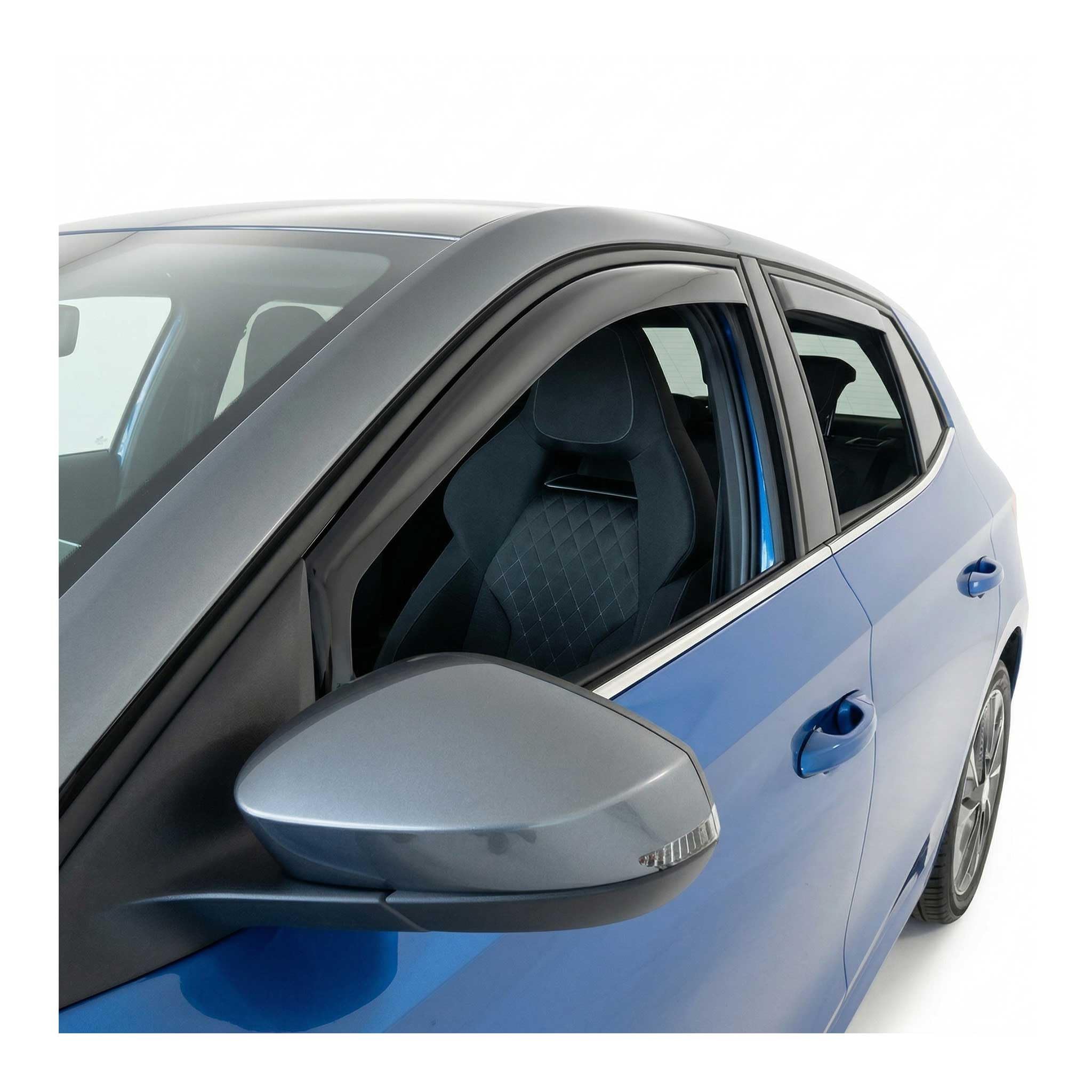 OMAC Windabweiser für Skoda Fabia mk4 2021-2023 Windschutz 4 TLG