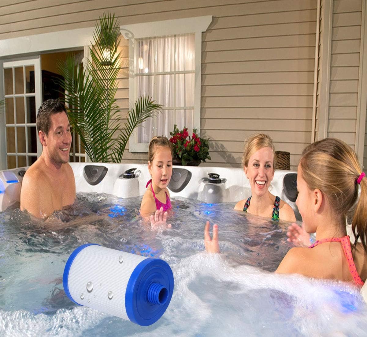 Ketofa FC-0359 Spa Filters Replacement Cartridges for Compatible with Unicel 6CH-940 Filbur, for Pleatco PWW50P3,45 Square Foot Top Load Hot Tubs - Image 7