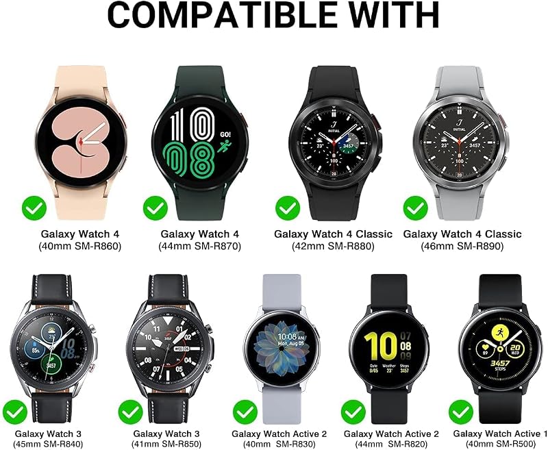 AST 2 db Mágneses Töltőkábel Samsung Galaxy Watch 6/5/5Pro/4/4 Classic/3/Active 2/Active Okosórákhoz - 100 cm Gyorstöltő