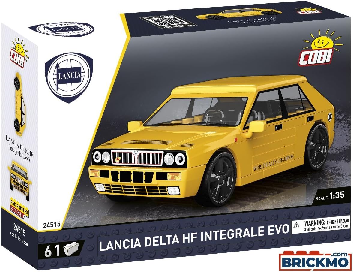 COBI Lancia Delta HF Integrale EVO, Yellow