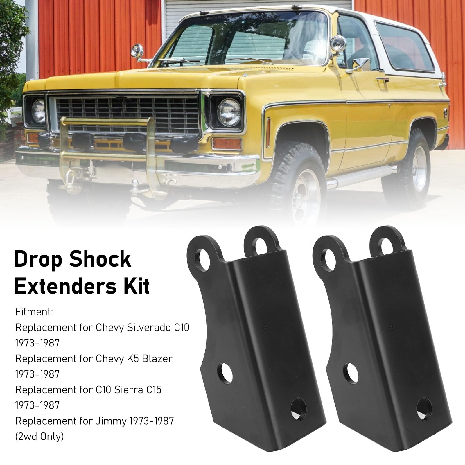 Drop Shock Extenders Kit do Wspornika Obniżającego C10, 2WD