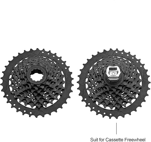 Miniatura 6 de Kit de herramientas de extracción de casete de bicicleta, 3 herramientas de látigo de cadena de bicicleta con anillo de bloqueo de casete para