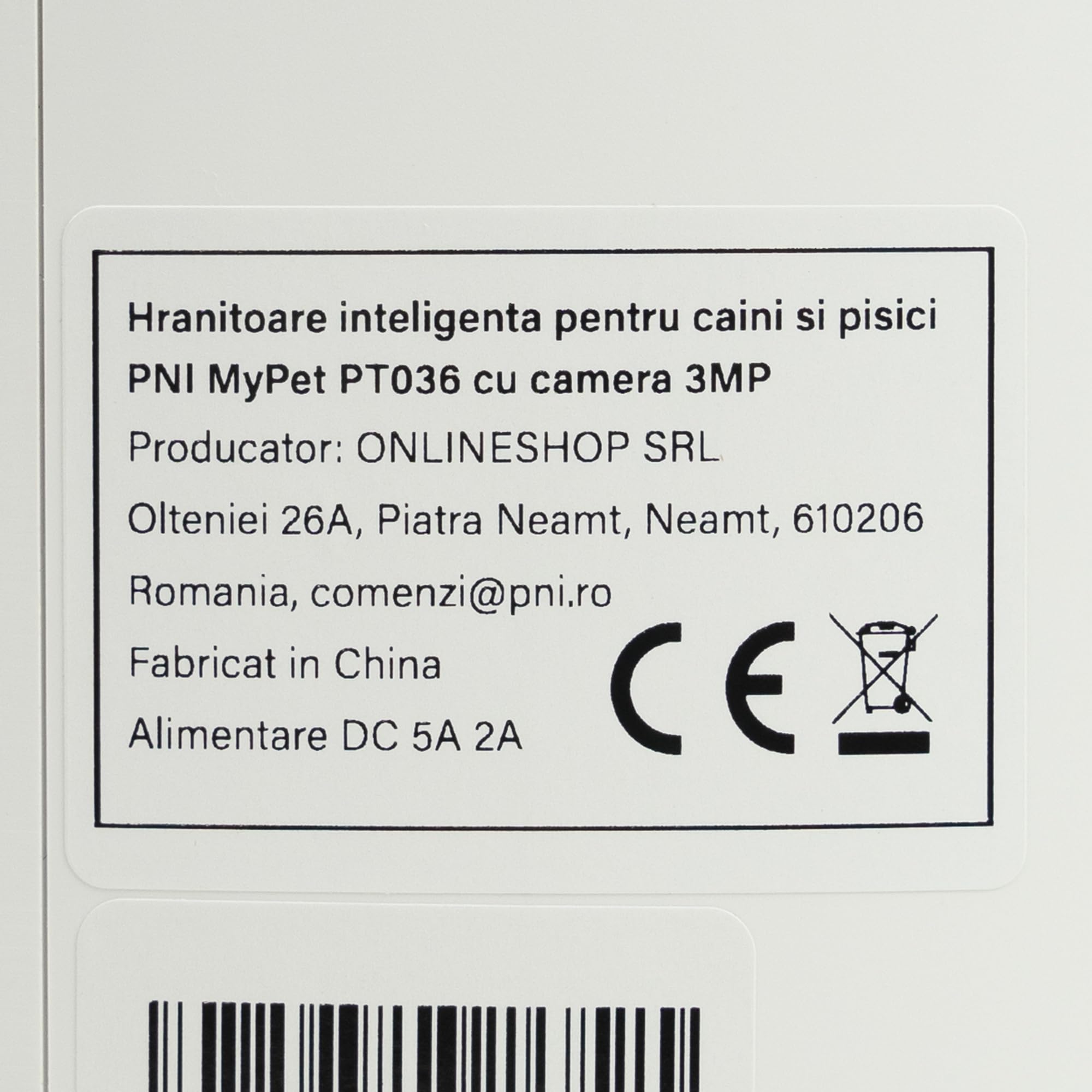 PNI MyPet PT036 Intelligent Dog and Cat Feeder