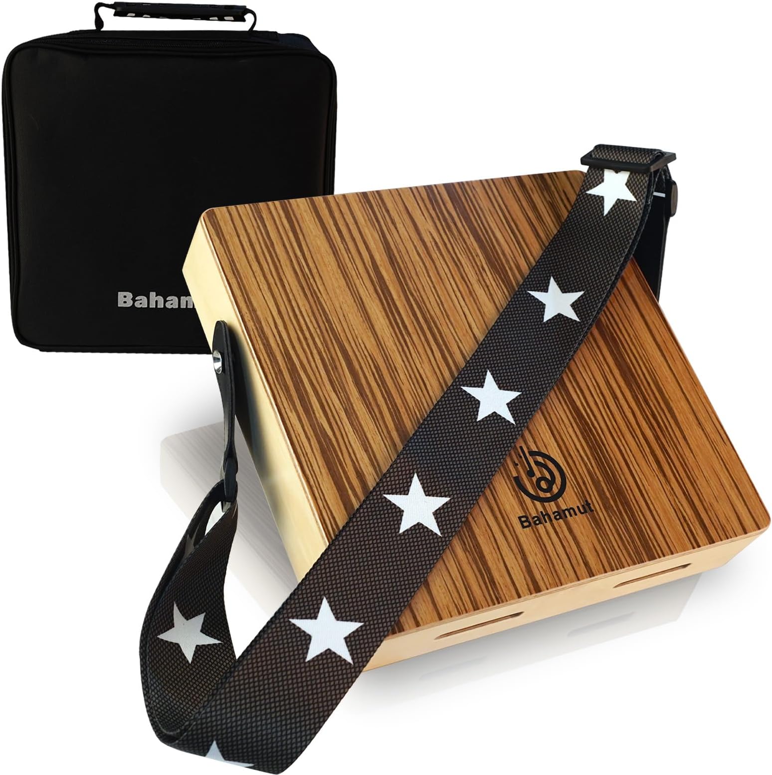 Amazon.com: Cajon,12 * 9.4 * 1.7'' Portable Box Drum, ZebraWood ...