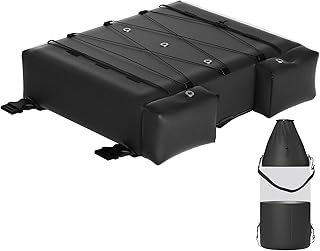 VEVOR T-Top Storage Bag, for 4 Type II Life Jackets, w/ a Boat Trash Bag, 600D OxfordÂ Fabric Life Vests Storage Bag for Most T-Top Boats, Bimini Tops and Pontoon Tops (Life Jackets not Included)