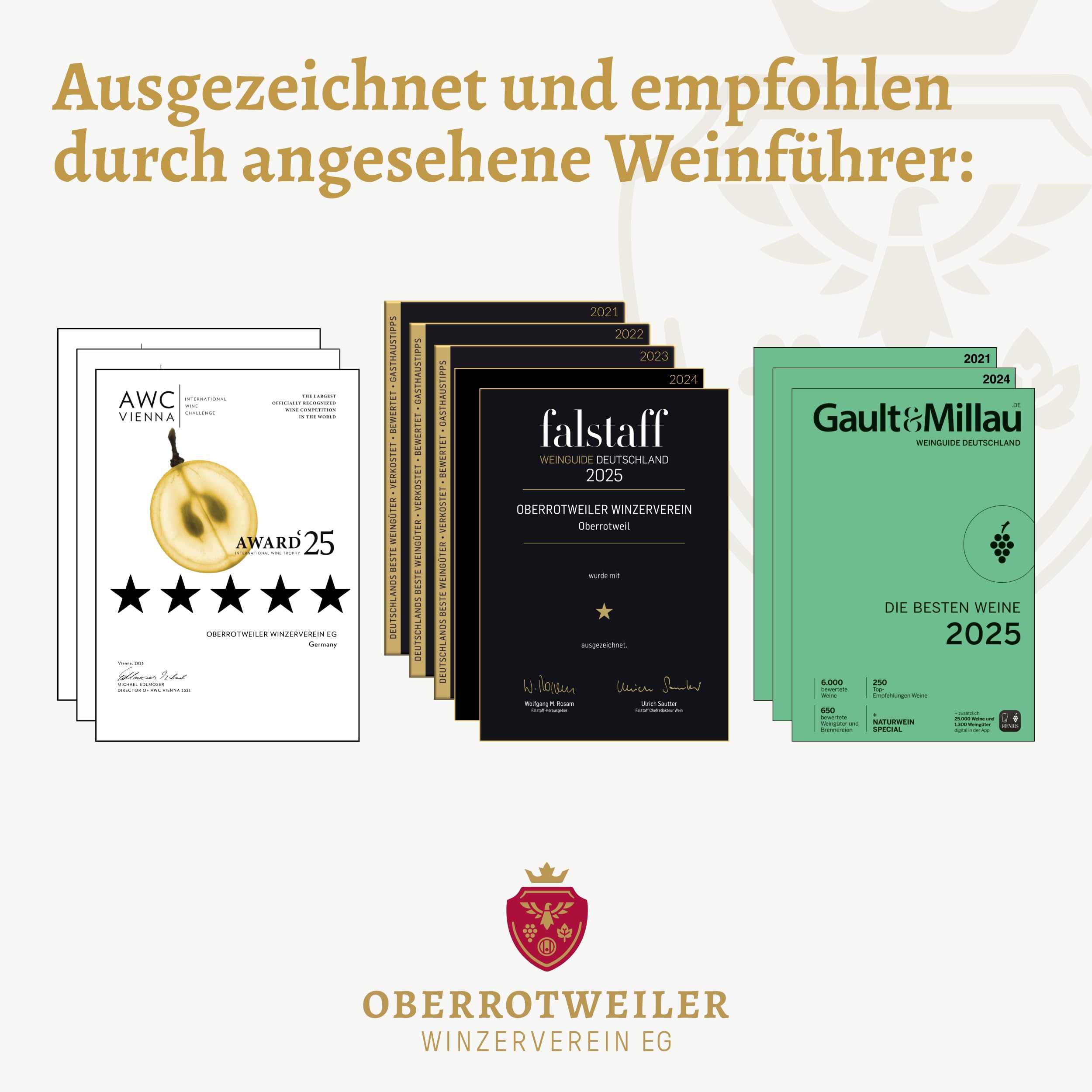 Oberrotweiler Spätburgunder Rotwein Spätlese ALTE REBEN - Rotwein fruchtig, leicht süß und würzig im Abgang - Anbaugebiet Kaiserstuhl (6 x 0,75 l)