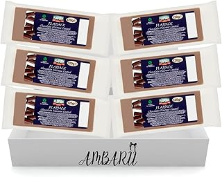 AMBARII Higates Chocolate Coated Flapjacks, 6 Pack, 120g Each