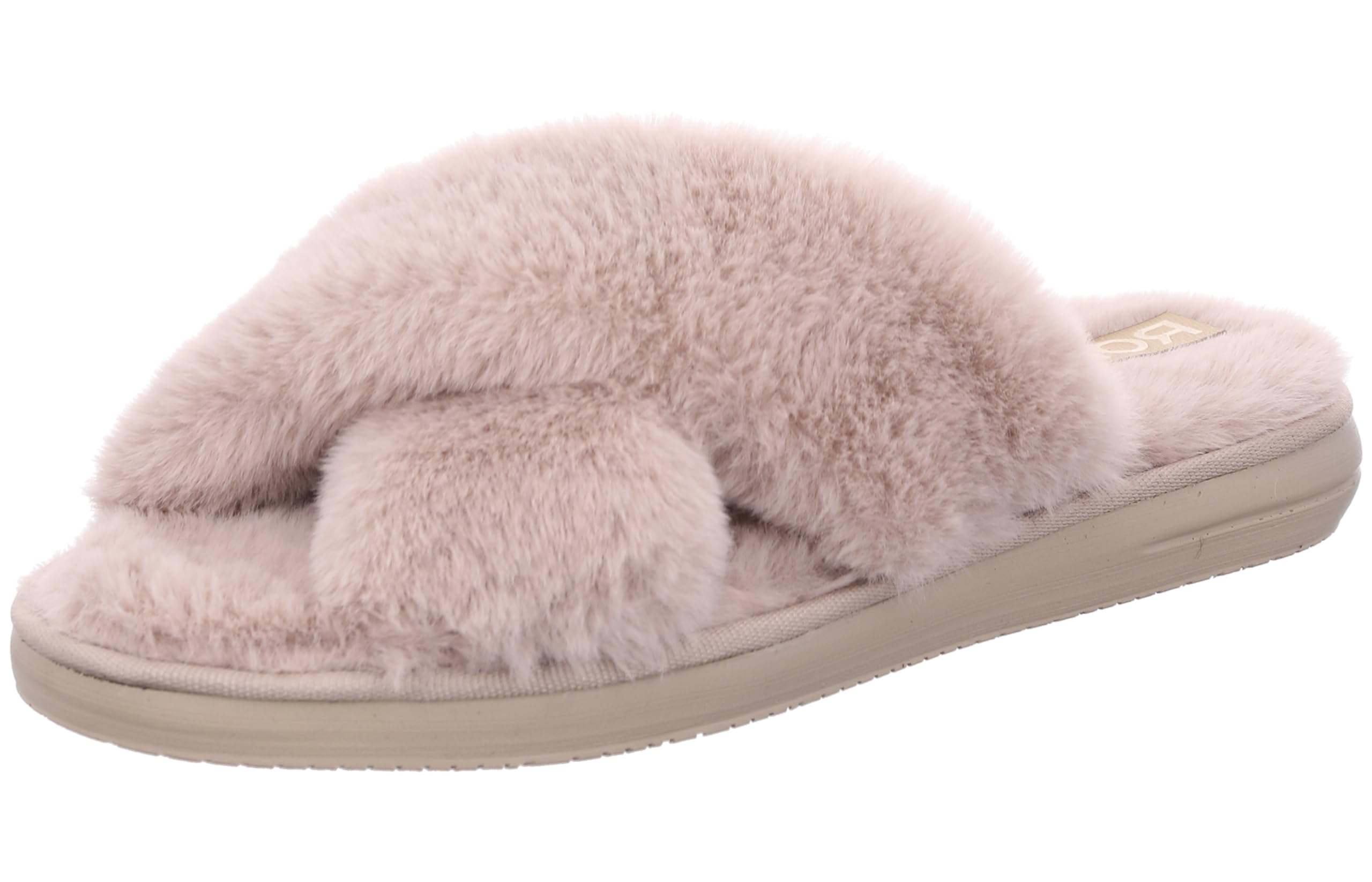 Rohde Damen Pantoffel Hausschuh Pantolette Plüsch Flauschstoff Lodi 7024