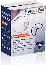 SweatPad Underarm Sweat Pad Armpit Clothing Protection 60 pcs [30 pairs] of Hypoallergenic Underarm/Armpit Pads for Men an...
