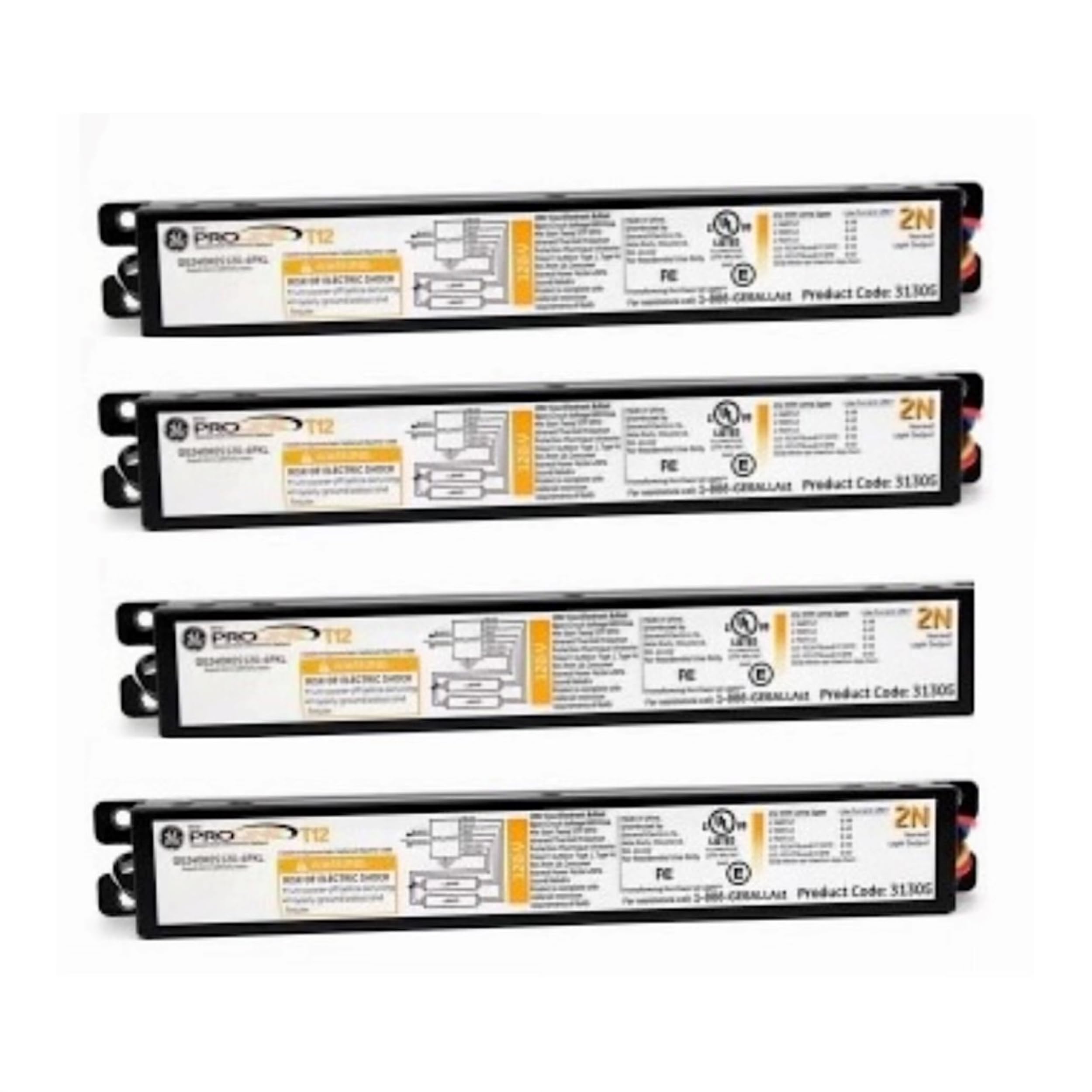 GE2-Bulb Commercial Electronic Fluorescent Light Ballast