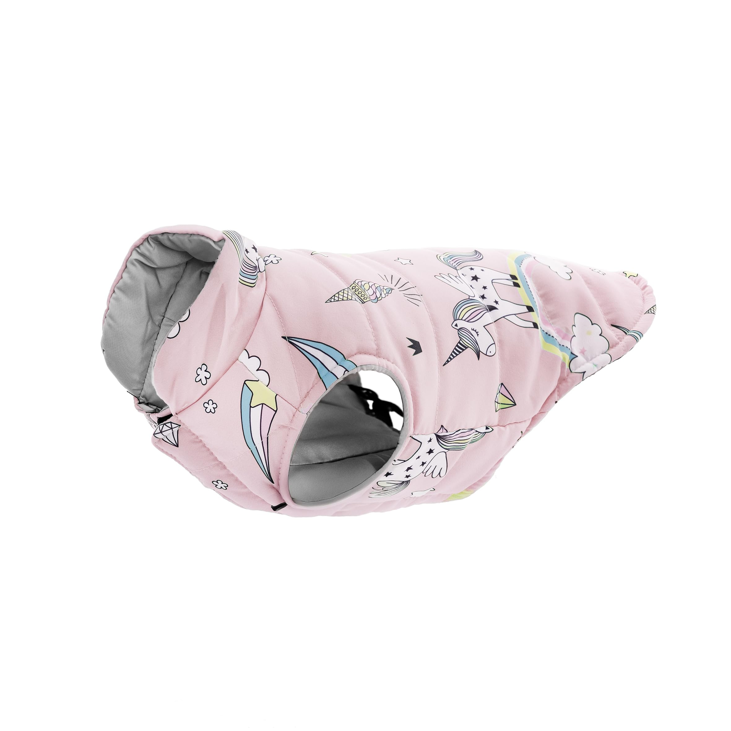 Manteau imperméable pour chiens idéal tous climats pour balades sous la pluie rose 3XS