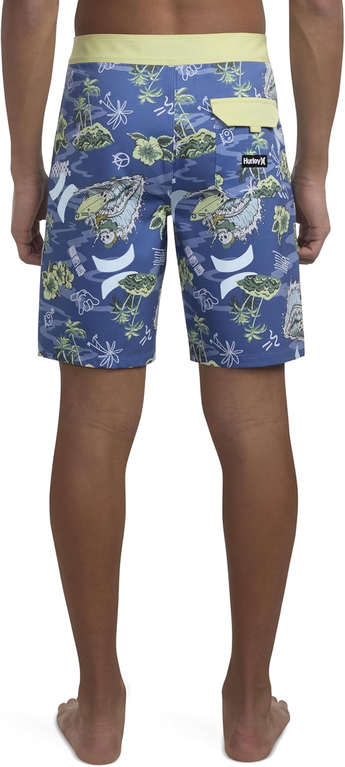 [Hurley] ボードショーツ Board Shorts ボーイズ ショアラインブルー 14