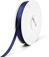 Vista 19 de UnionJoy Cinta de 1/8 de pulgada de 100 yardas, cinta de satén de doble cara sólida para embalaje de regalos de bricolaje, fiestas, flores de boda