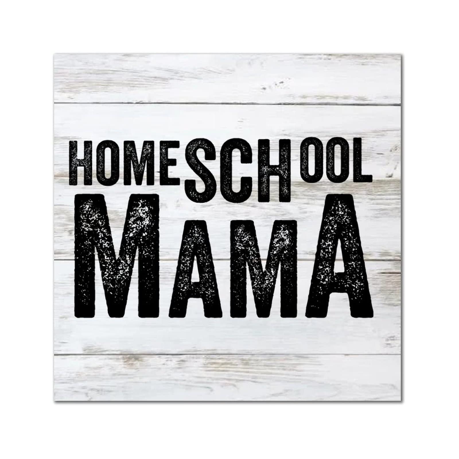Plaque murale vintage en bois de style chrétien, cadeau de pendaison de crémaillère