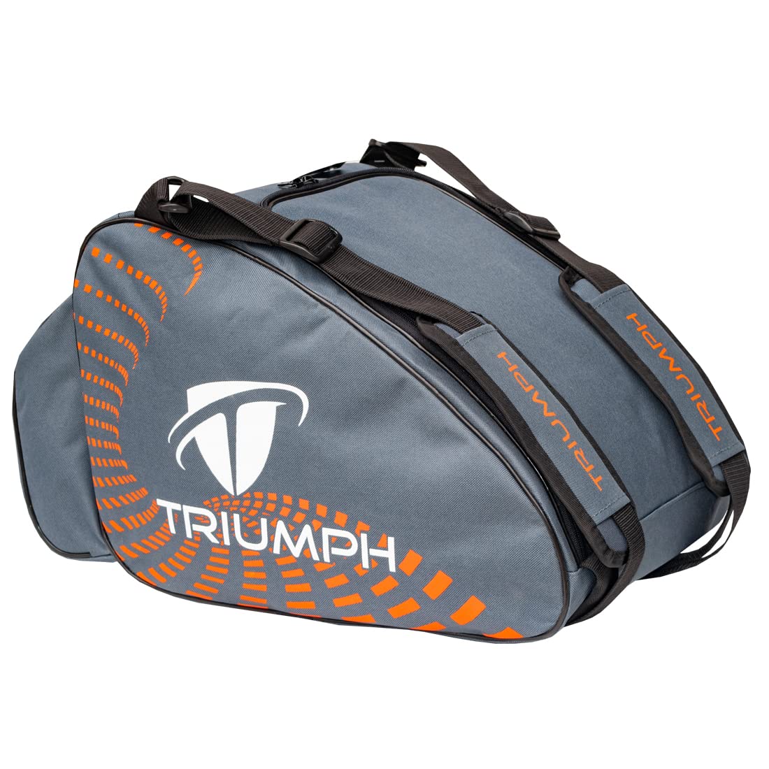 Triumph KB-611 Grey Nylon, Polyester Skating Bag for Inline Skates (Size 15"X11"X11")