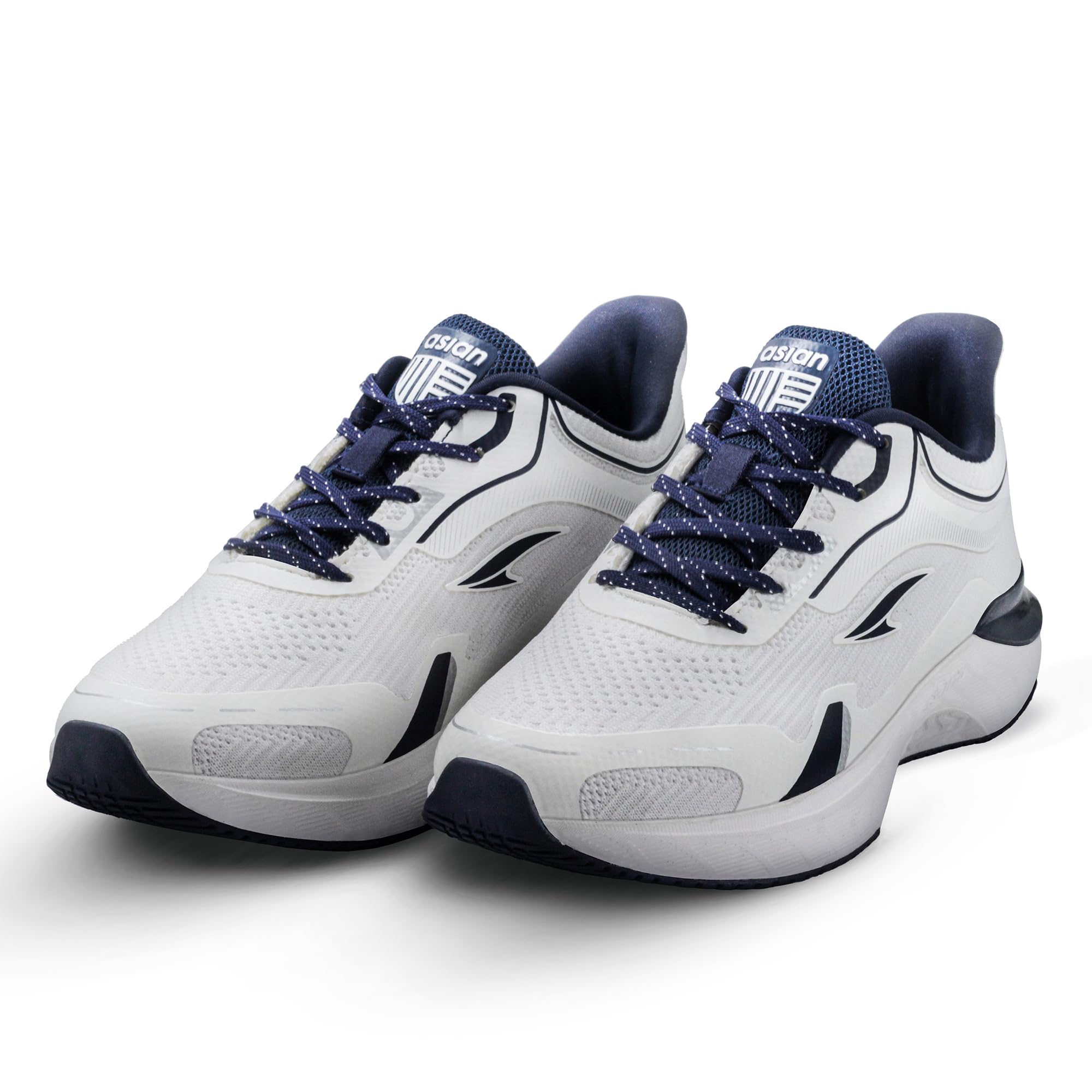 ASIAN Men ACS TECH-01 Casual wear Walking and Running Shoes with Laces, Lightweight and Comfortable Shoes with Upper Fabric for Men & Boys Black White (B0DF5MT4G1) Amazon Price History, Amazon Price Tracker