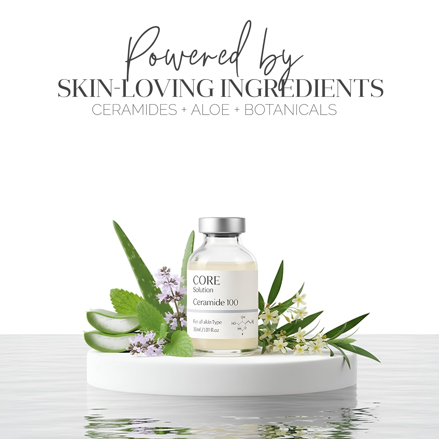 FEEL MATRIGEN Ceramide 100 Ampoule – Barrier Repair & Moisture Locking Serum for Sensitive Skin – 30mL + Needleless Syringe - Image 5