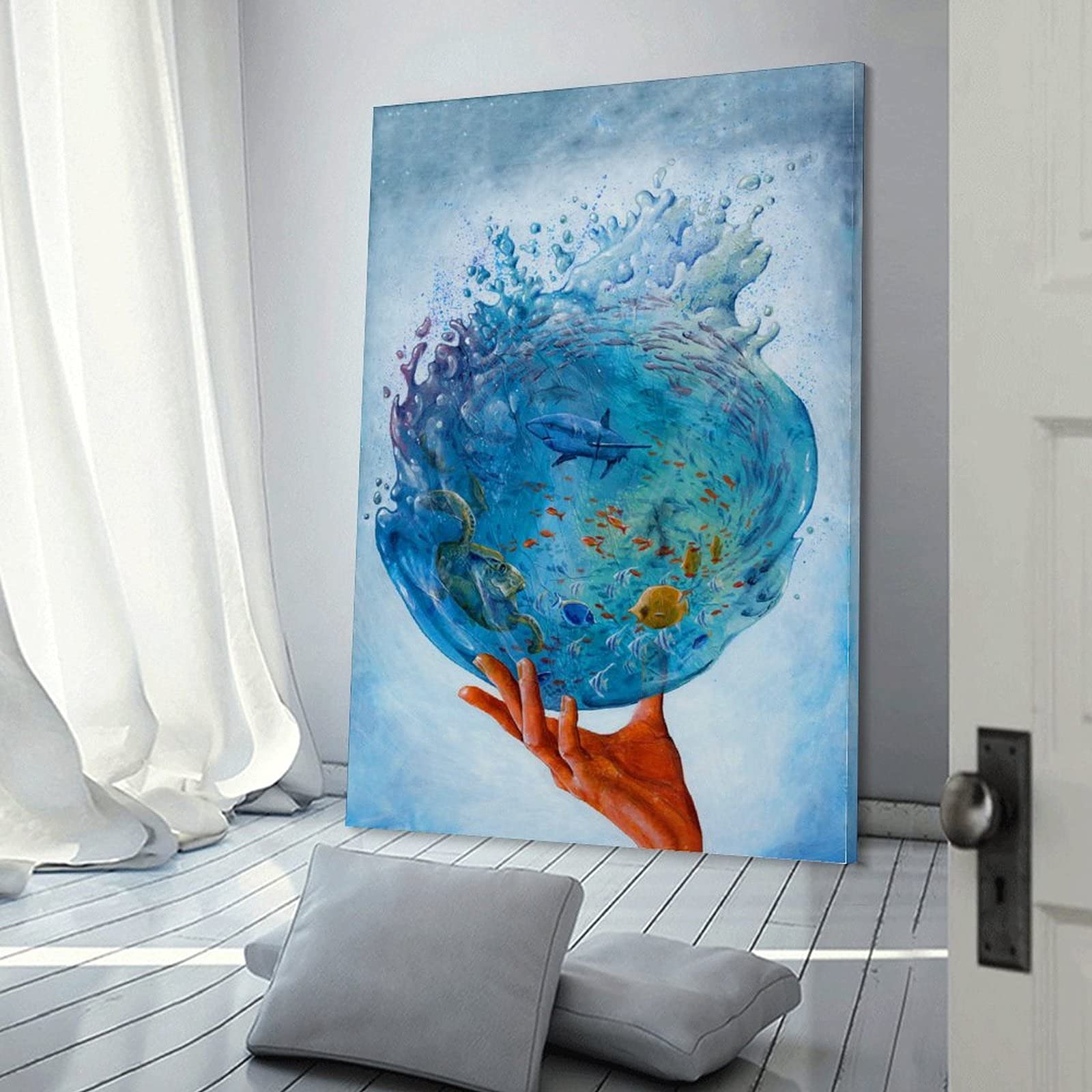 Amazon.co.jp: Biodiversity Themed Art Painting Environment