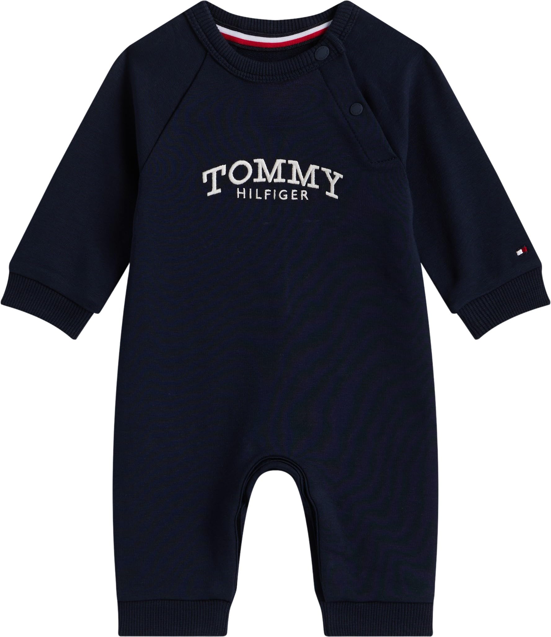 Tommy Hilfiger Newborn MONOTYPE COVERALL KN0KN02136 BLUE (Dark Night Navy) 9 Month