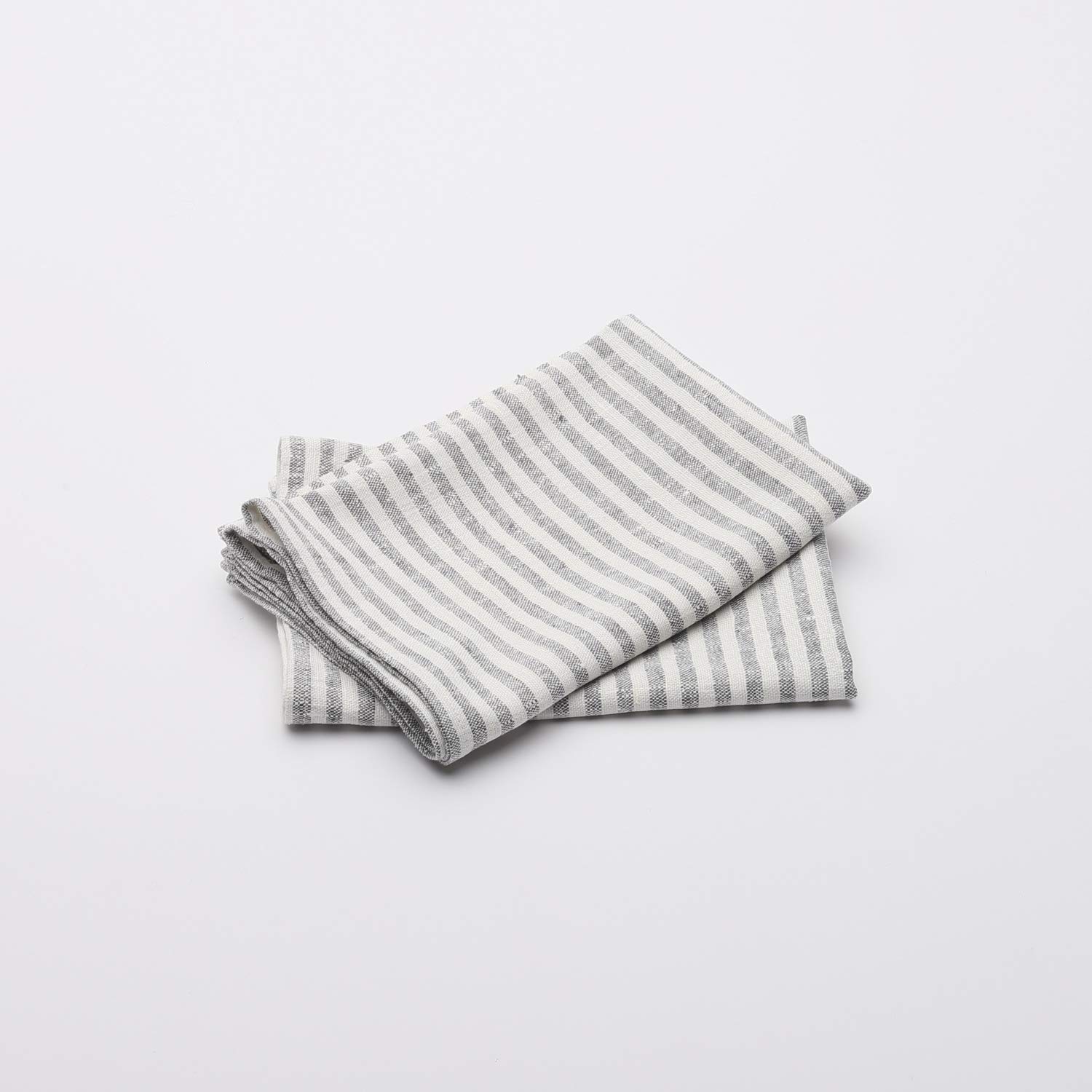 Serviettes de toilette super absorbantes en lin de Bretagne 46x65 cm lot de 2