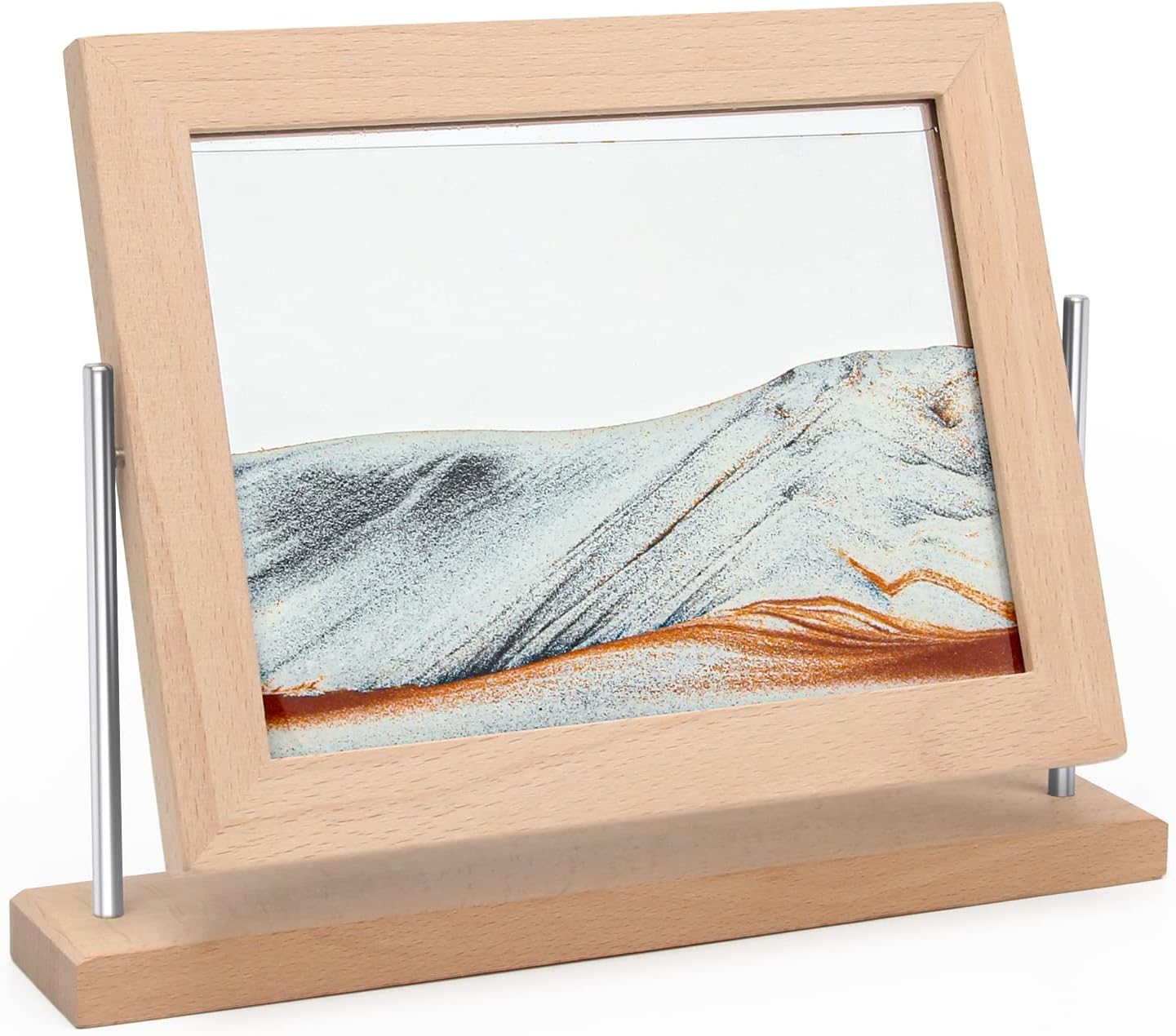 Coitak Moving Sand Art Picture, Dynamic Sand Picture, Desktop Moving Sand Art for Home Decor and Office