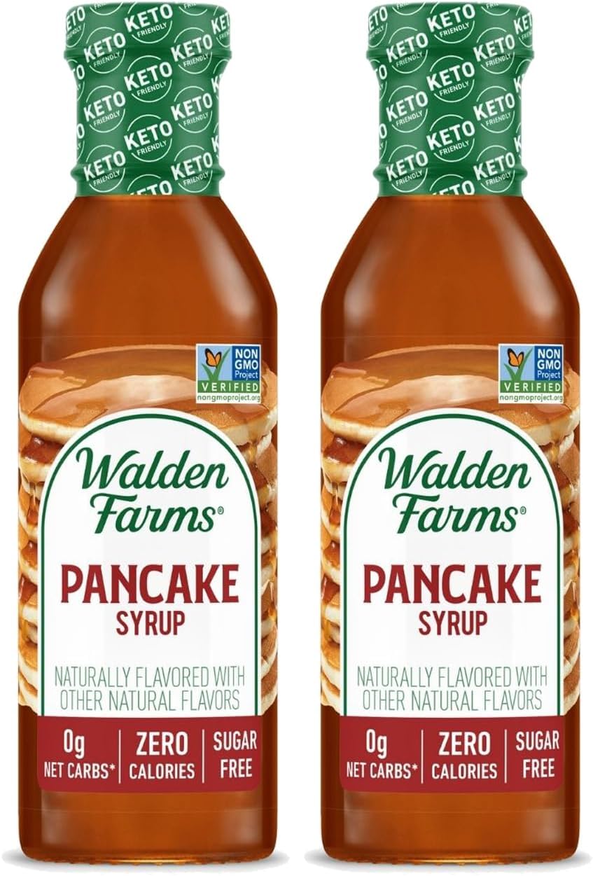 Walden FarmsPancake Syrup, 12 oz Pack of 2