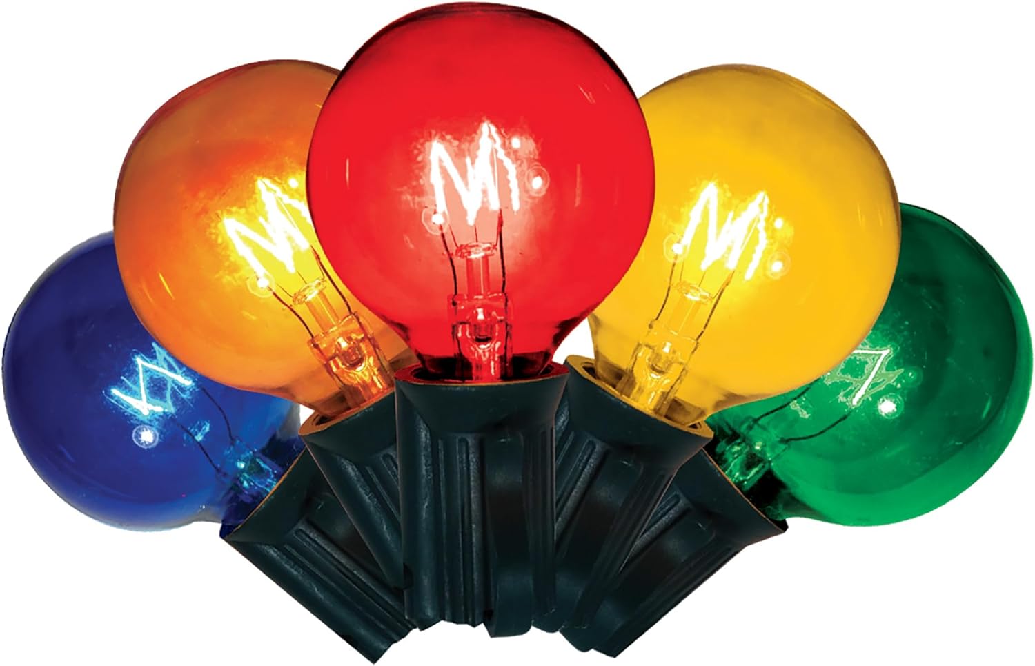 Brite Star 25 Count Multi-Colored G40 Light Set