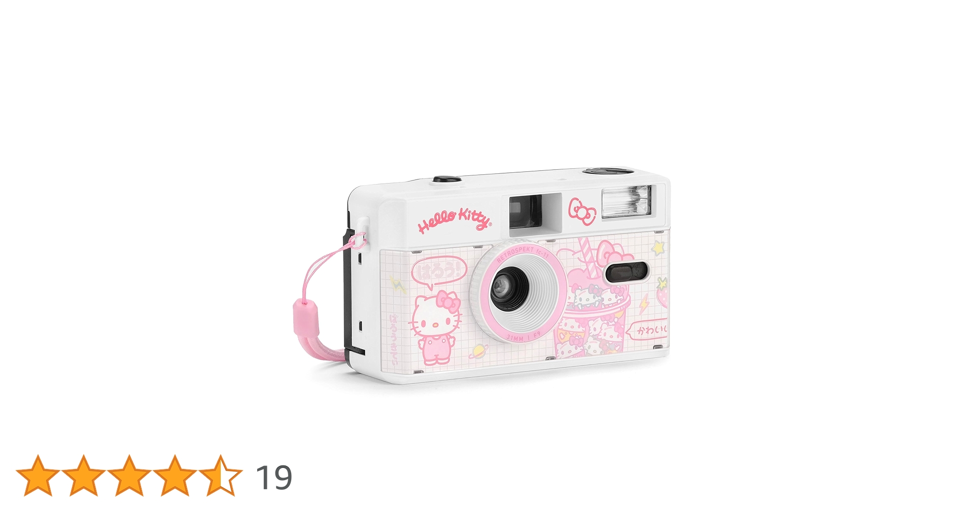 キティちゃん　フィルムカメラ　手動　手巻き　昭和レトロ　レア M1024D 当時物 ハローキティ カメラ フィルム式手巻きカメラ