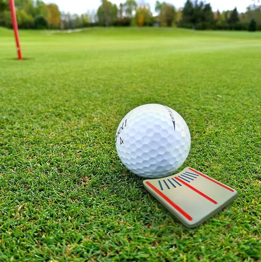 review UVGK Golf Ball Liner Ball Marker, Golf Alignment Kit, Golf Alignment Ball Markers for Putting, Divot Tool Golf Accessories for Men Women Kids