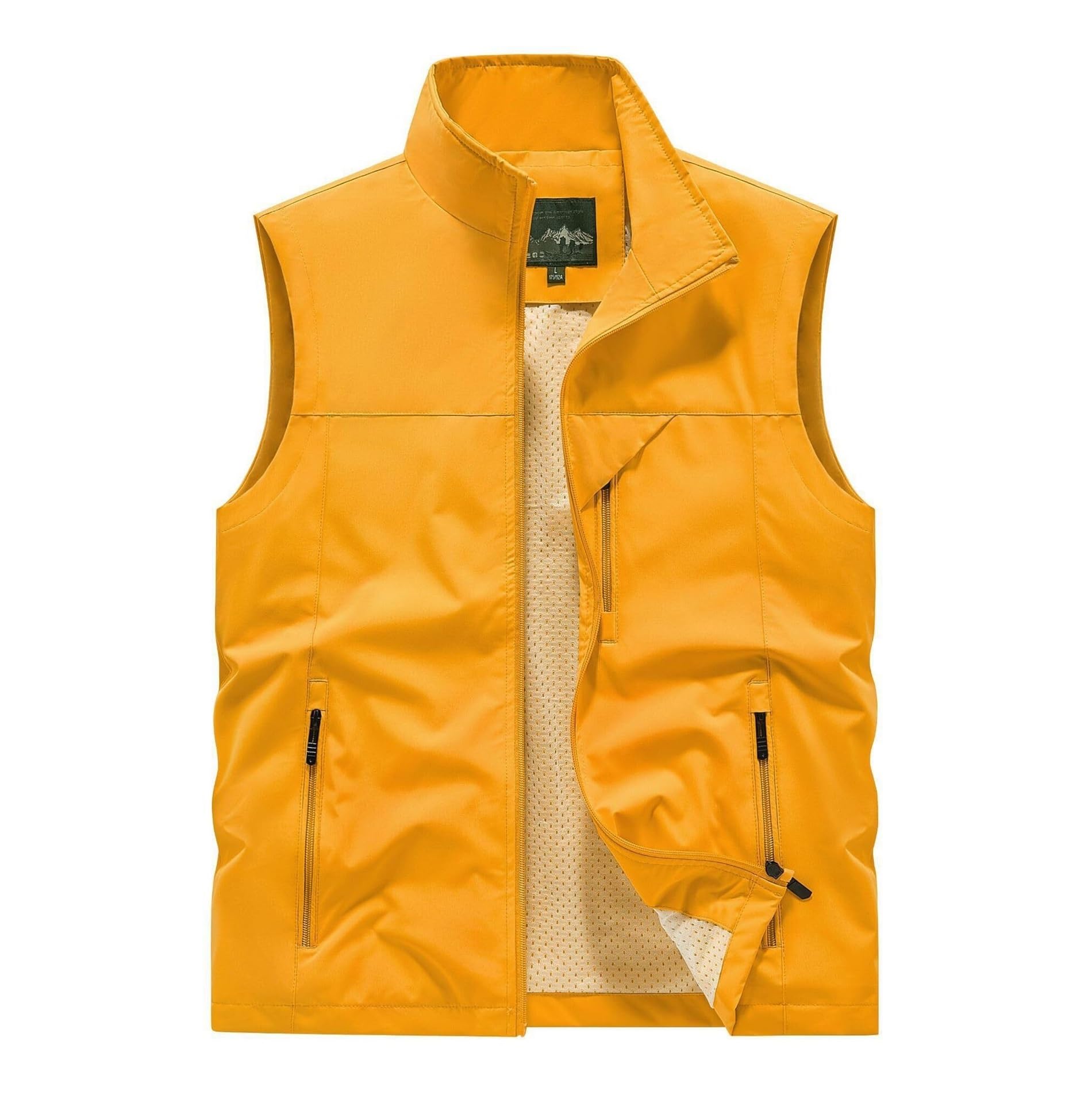 Męska kamizelka outdoorowa softshell, bez rękawów, do biegania, oddychająca
