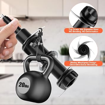 6-Blade Replacement for Ninja Blender 72oz Pitcher