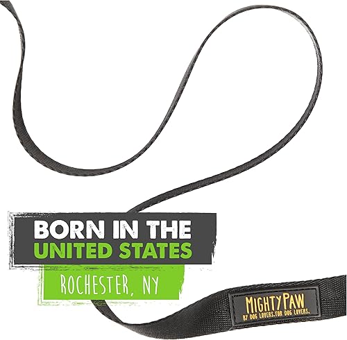 Miniatura 9 de Mighty Paw Correa larga para perro  Correa de alta calidad para entrenamiento de recuperación fuera de la correa  Incluye asa acolchada con hebilla