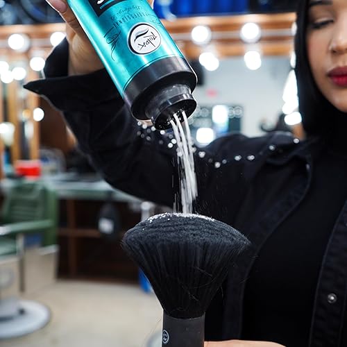 Miniatura 6 de Rolda Talco de barbero para hombre, la solución de talco blanco para después del afeitado es altamente absorbente y proporciona una sensación fresca