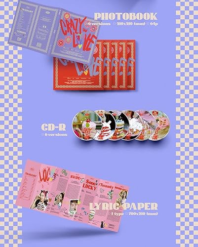 Miniatura 3 de JYP Ent. [WITHDRAMA PREORDER] ITZY - CRAZY IN LOVE (Vol.1) Álbum+Juego de tarjetas fotográficas extra (versión aleatoria)