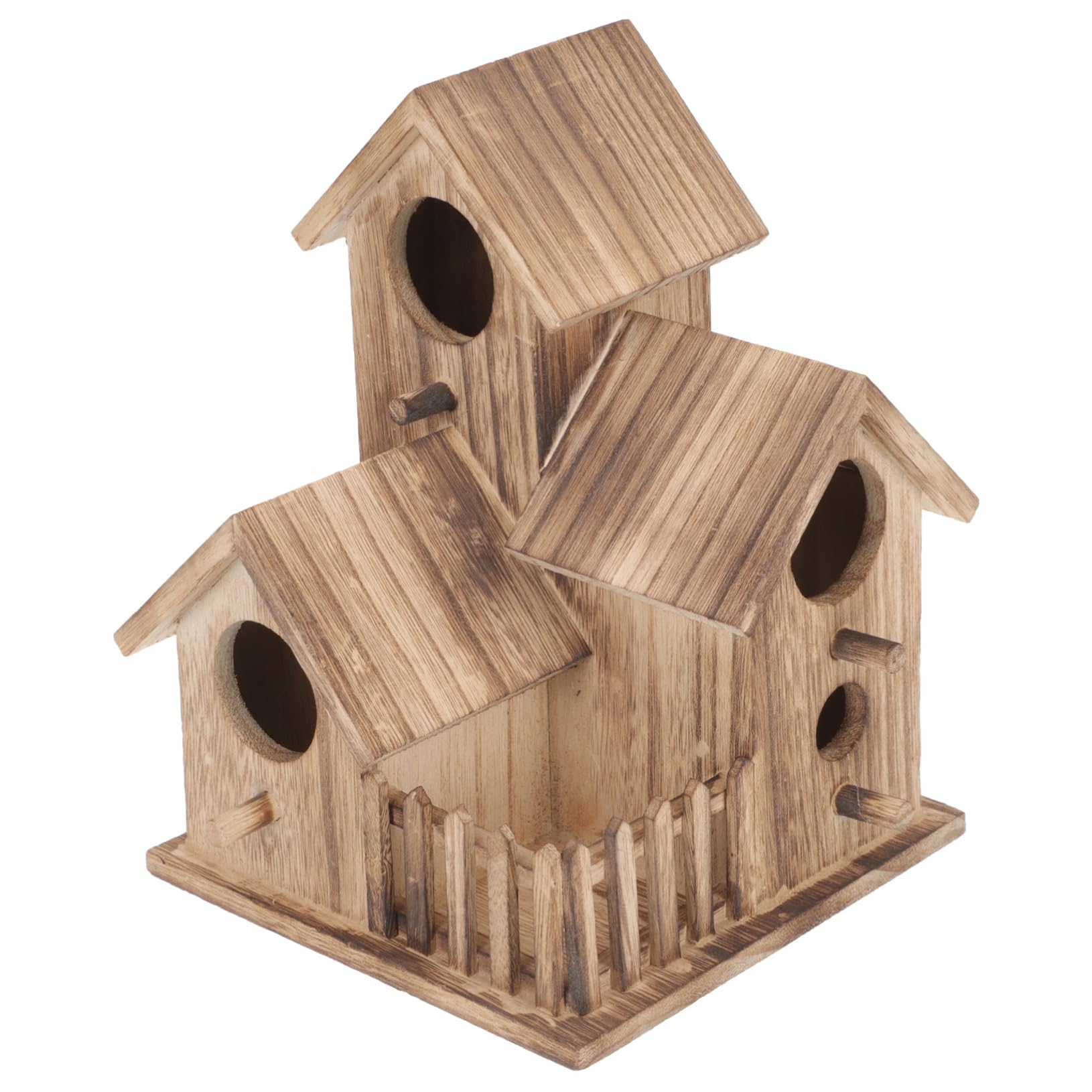 HEMOTON Mangeoire à Oiseaux Pied Maison De Nidification pour Perruches Nichoir De Jardin Accessoire pour Perroquets Nid pour Oiseaux De Compagnie