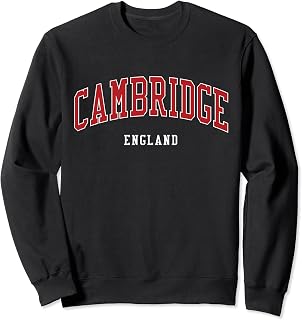 Cambridge England College University Style Sweatshirt