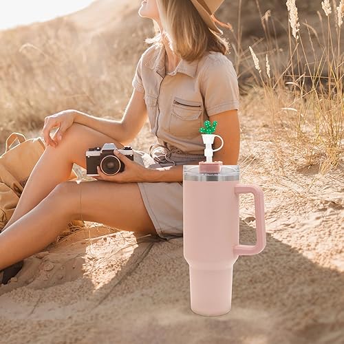 Miniatura 2 de Stanley Cup - Cubierta de popote para copa Stanley, 6 unidades, compatible con vasos Stanley de 30 y 40 onzas, accesorios para tazas Stanley