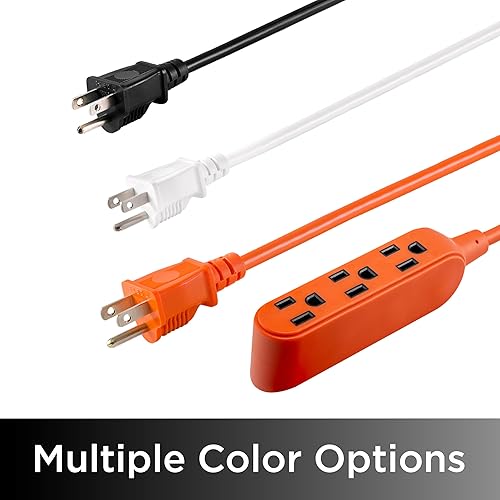 Miniatura 10 de UltraPro - Cable de extensión Naranja,Negro -,Blanco