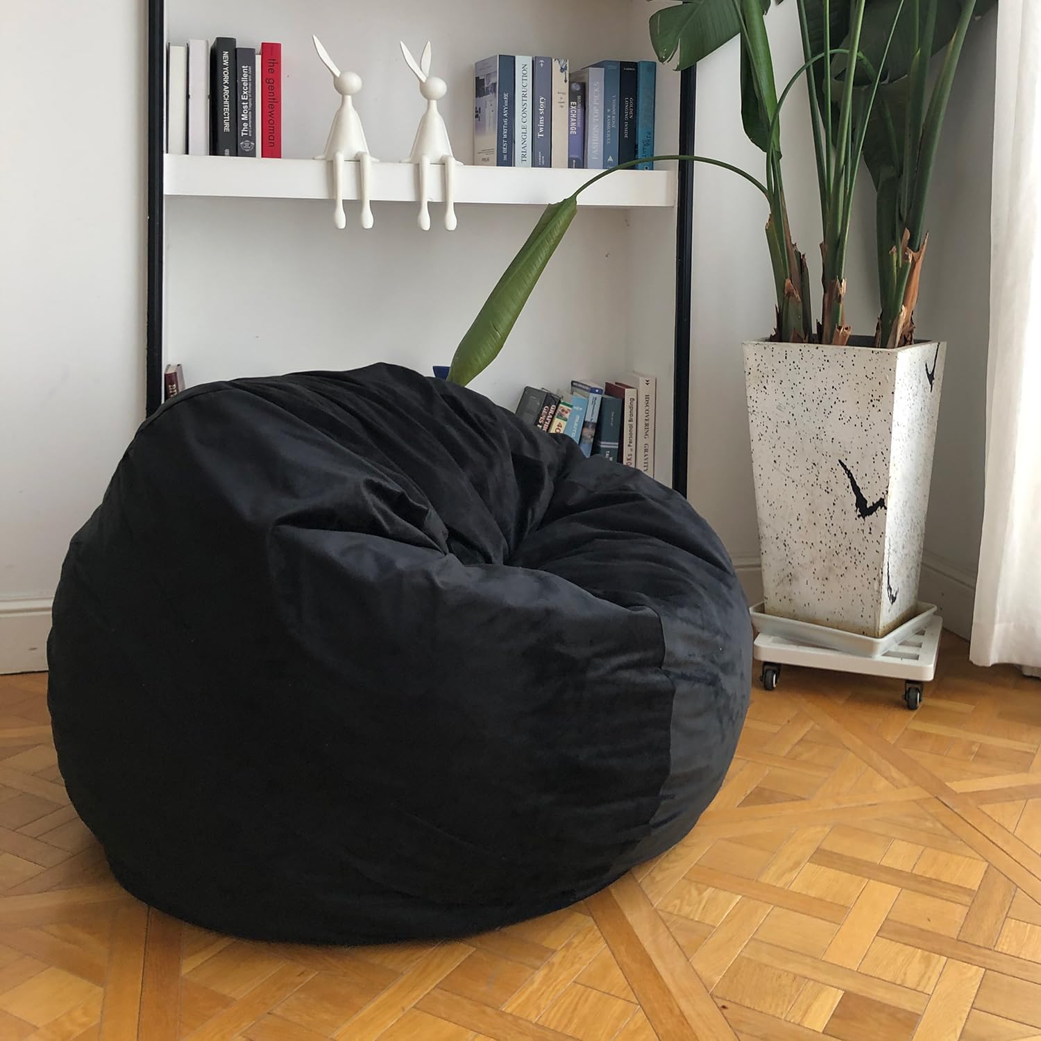 YuppieLife Large Foam Filled Bean Bag Chairs for Kids