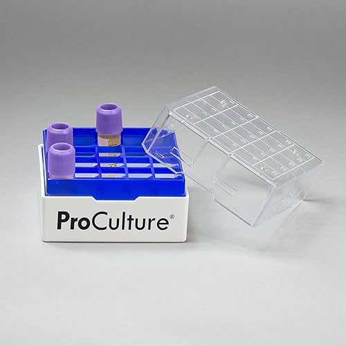 Miniatura 4 de SP Bel-Art ProCulture Caja de almacenamiento de viales criogénicos; 81 lugares, para tubos de 0.2 fl oz (paquete de 4) (F18849-0002)