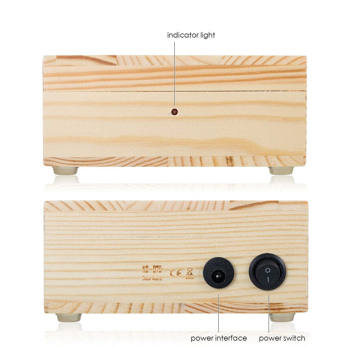 Generador de pulsos de frecuencia ultrabaja Nobsound 7,83 Hz Schumann Wave, ondas de baja frecuencia y resonador para relajación profunda