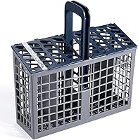 Vista 1 de Cesta de cubiertos para lavavajillas (9 x 3 x 10.3 pulgadas) apta para Samsung DD82-01112A / DD94-01013A / DD97-00250A Cesta de cubiertos