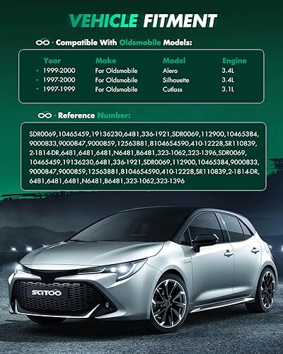 Miniatura 181 de SCITOO Arrancadores Nuevo Ajuste para Nissan Frontier Pickup Xterra 2002 2003 2004 3.3L 17859