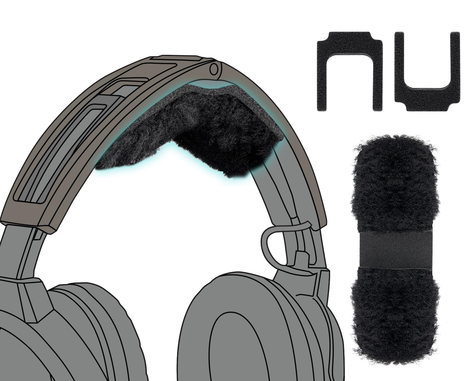 Amazon.com: SOULWIT Wool Headband Cover for Bose Aviation X A10