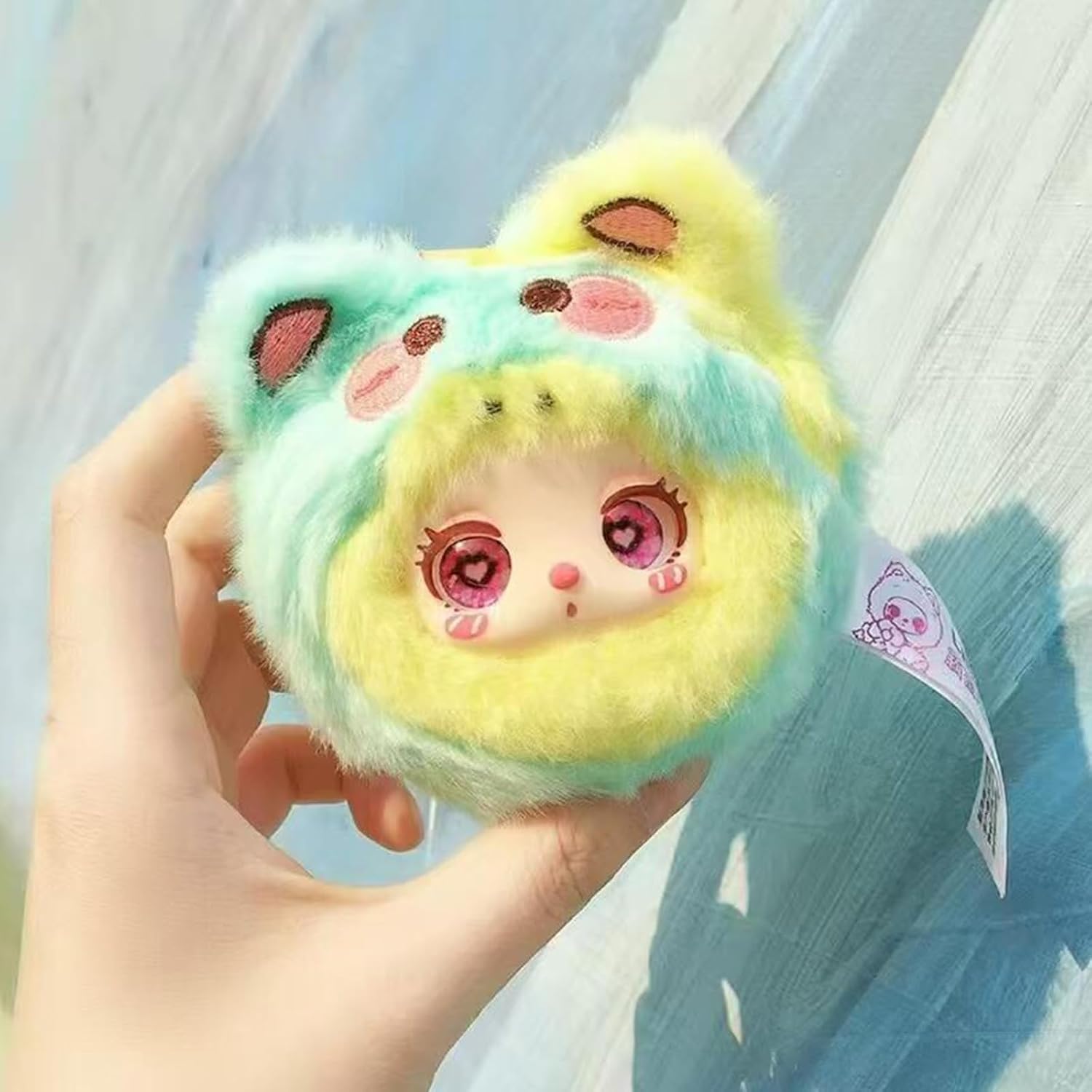 Mini Liila Garden Tea Party Series Vinyl Box Plush Doll, Figure Mystery Collectible Toys Bag Charm Pendant Birthday Gift, Random 1Pc