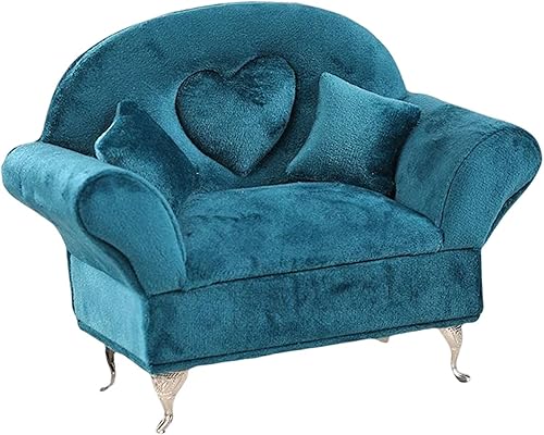rockible Caja de joyería de moda para sofá cama, muebles de casa de muñecas, caja de joyería para mesita de noche, sala de estar, armario,