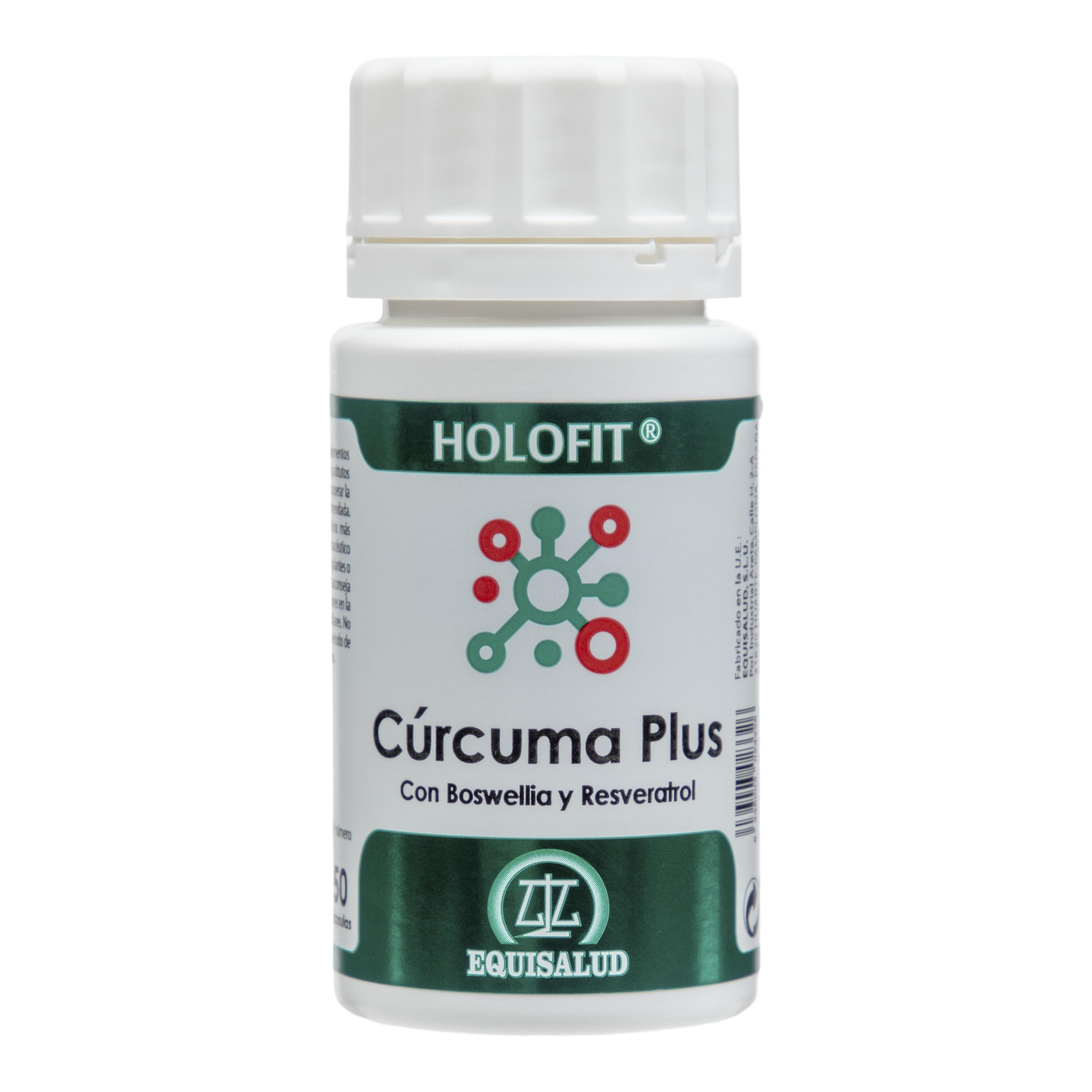 Holofit cúrcuma plus de Equisalud, 50 cápsulas